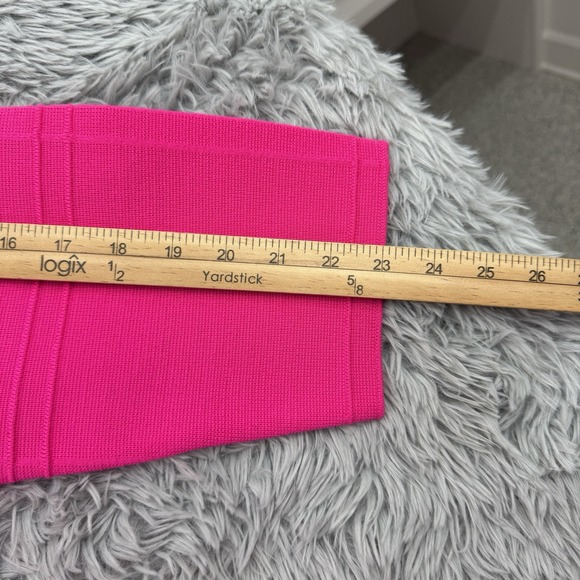 Imperial Imports Blazer Womens 20 Hot‎ Pink VTG 100% Wool Double Breasted Knit - Picture 5 of 11